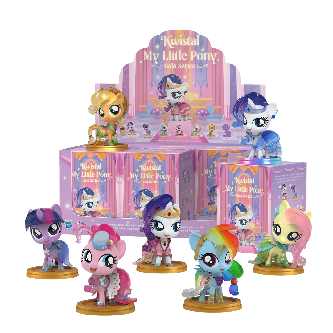 My Little Pony - Kwistal Fwenz Gala Series Mystery Figure Blind Box by Mighty Jaxx