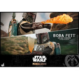 Star Wars The Mandalorian Boba Fett 1/6 Scale Hot Toys Collectible Figure (Deluxe)