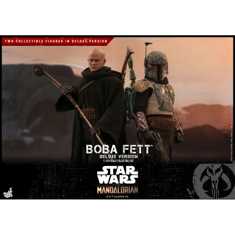 Star Wars The Mandalorian Boba Fett 1/6 Scale Hot Toys Collectible Figure (Deluxe)