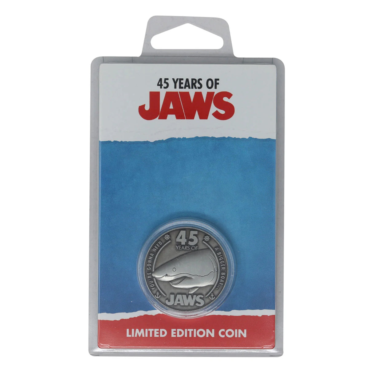 Jaws Limited Edition 45th Anniversary Collectible Coin