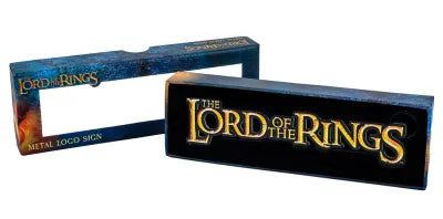 Lord Of The Rings: Metal Logo Sign