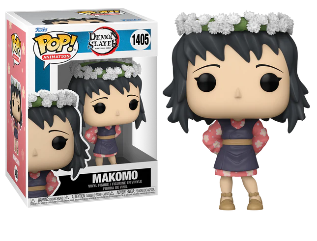 Demon Slayer Makomo (Flower Headdress) Funko Pop! Vinyl Figure #1405