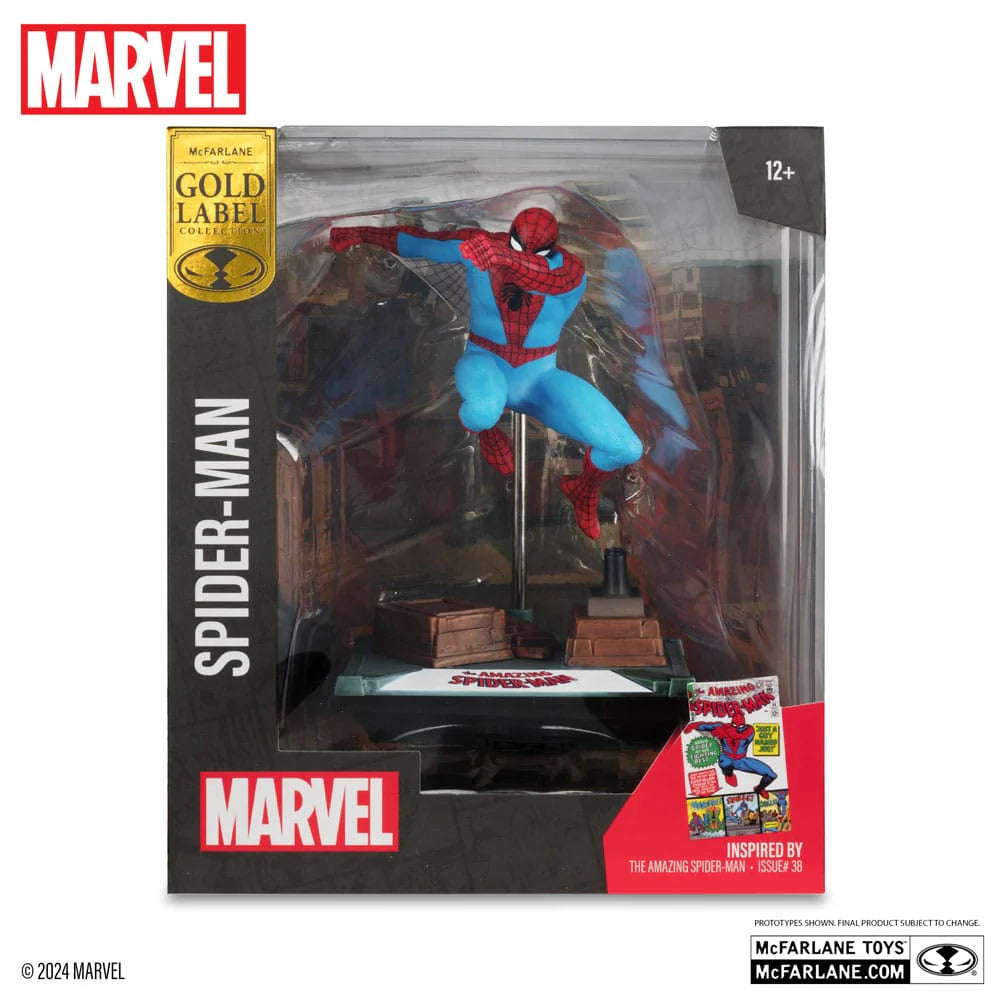 Marvel Amazing Spider-Man 1/10 Statue Gold Label