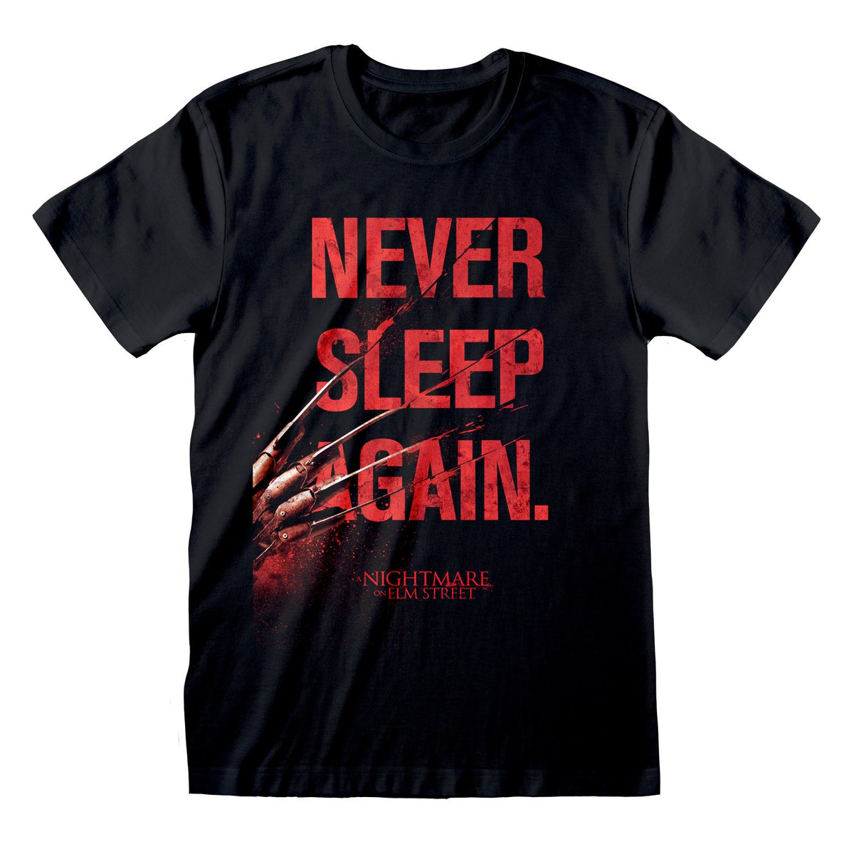 Nightmare On Elm Street Never Sleep Again Unisex T-shirt – Comic Warehouse