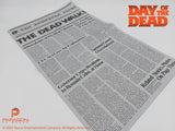 Day of the Dead The Dead Walk Newspaper Prop Replica