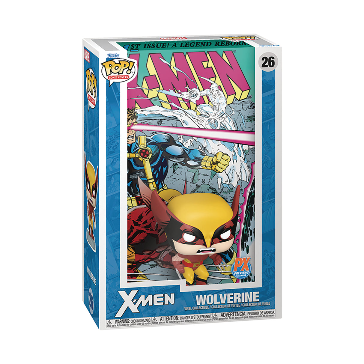 Marvel Funko Wolverine Comic Cover Pop Vinyl Figure