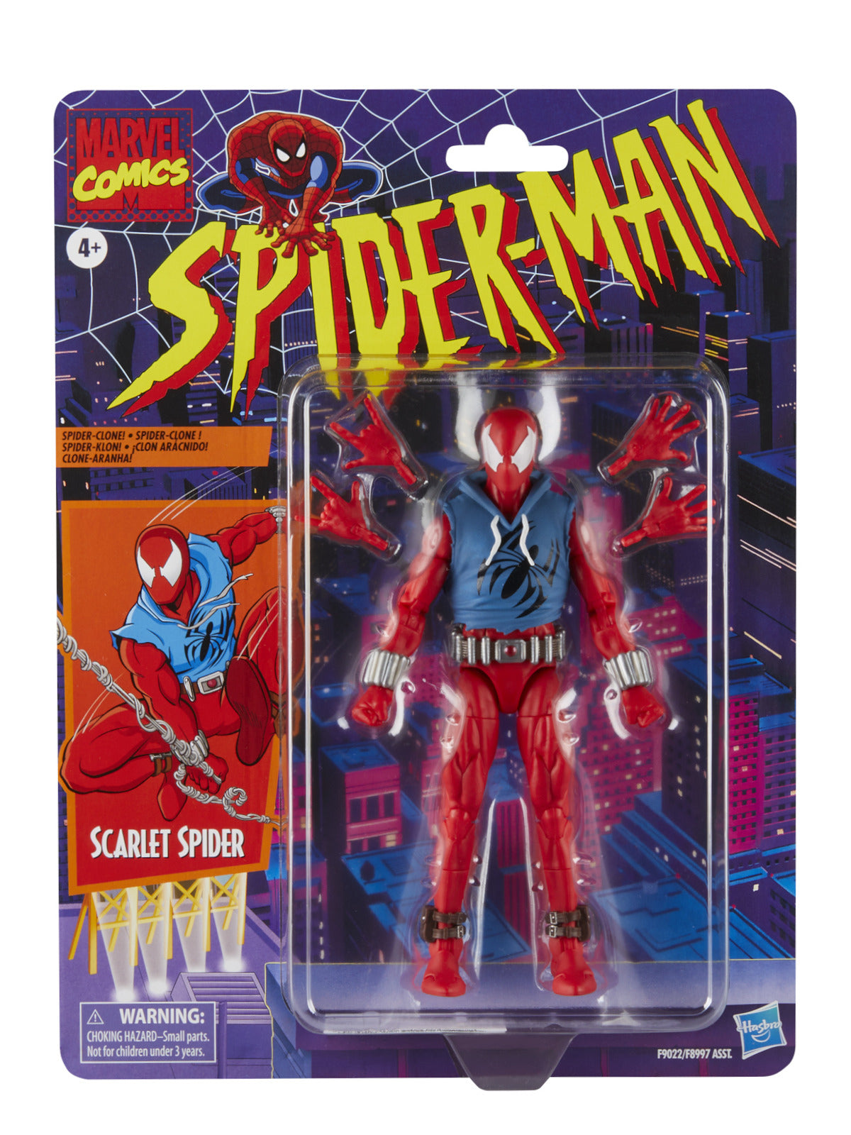 Marvel Spider-Man Legends Retro Scarlet-Spider Action Figure