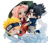 Naruto Shippuden FigUnity Gather Here, Team 7 13 cm (with gift) PVC Mini Statue