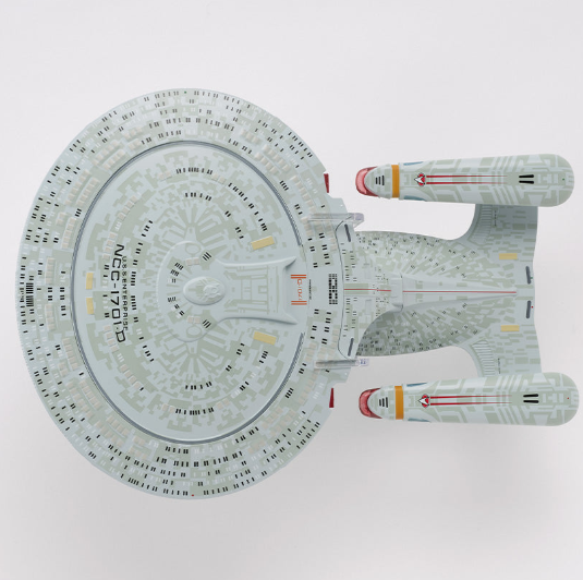 Star Trek XL U.S.S. Enterprise NCC-1701-D (Galaxy Class) 22cm Model Ship