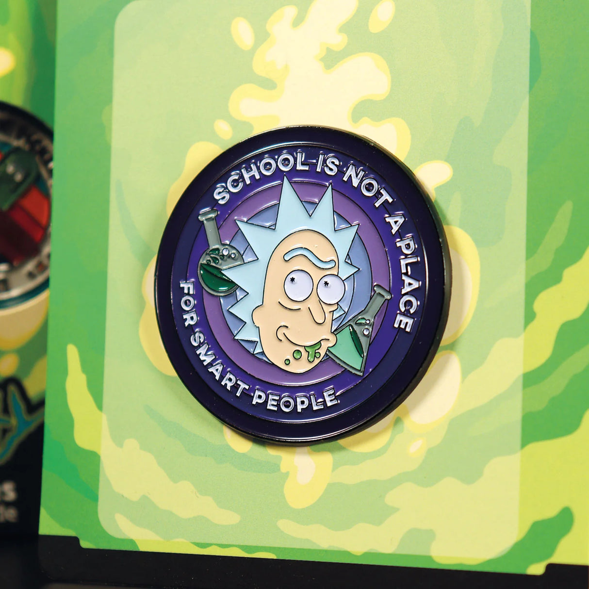 Rick & Morty Limited Edition Pin Badge