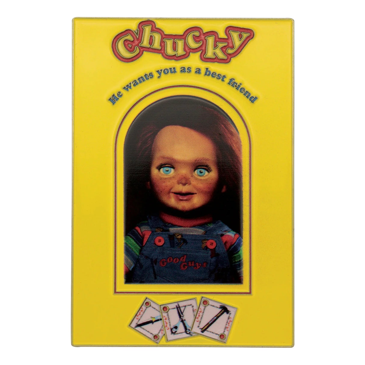 Chucky Limited Edition Ingot and Spell Card