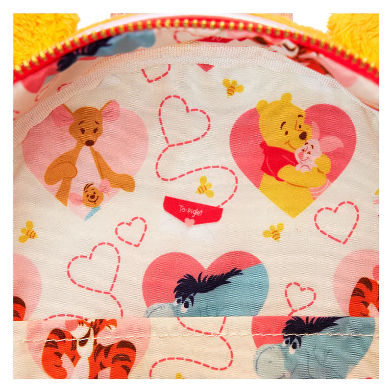 Disney Winnie the Pooh Love Letter Loungefly Mini Backpack