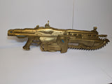 Gears of War 2 - Lancer (Gold Version) 36" 1:1 Full Size Replica Chainsaw Gun by NECA [Pre-Owned] [Box Damaged]