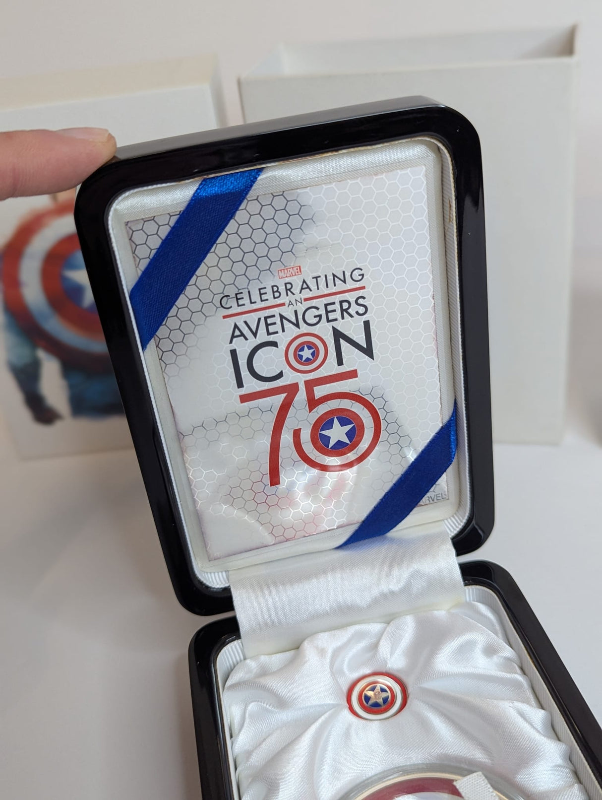 Marvel - Celebrating an Avengers Icon 75th Anniversary Coin (2oz .999 Pure Silver Collectible)