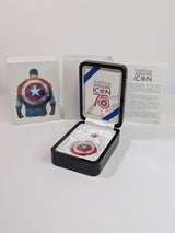 Marvel - Celebrating an Avengers Icon 75th Anniversary Coin (2oz .999 Pure Silver Collectible)