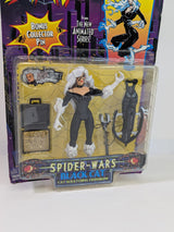 Marvel - Spider-Man (90's Animated Series) - Spider-Wars Black Cat (Cat Scratching Crossbow) Action Figure by Toy Biz