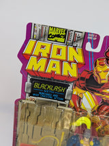 Marvel - Iron Man (90's Animated Series) - Blacklash (with Nunchaku and Whip Cracking Action) - Action Figure by Toy Biz