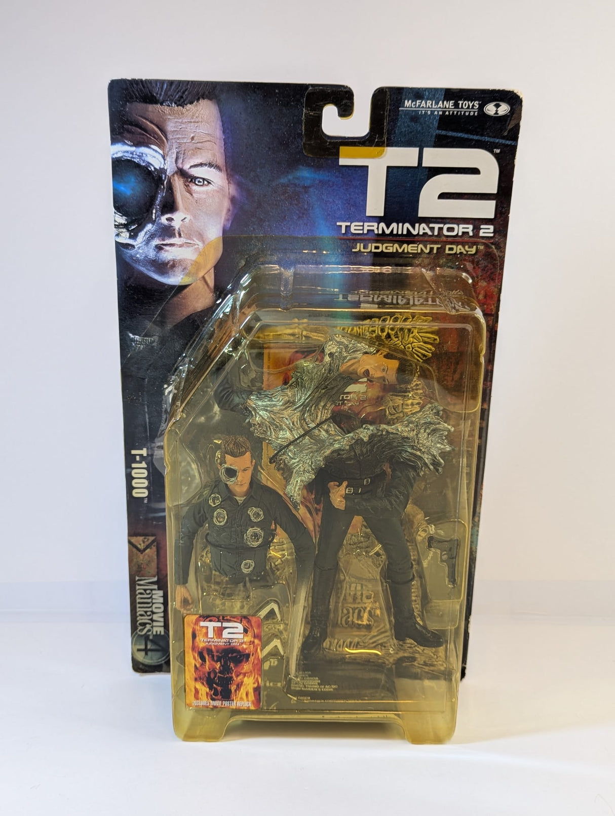 Terminator 2 Judgement Day - T-1000 - Movie Maniacs Action Figure