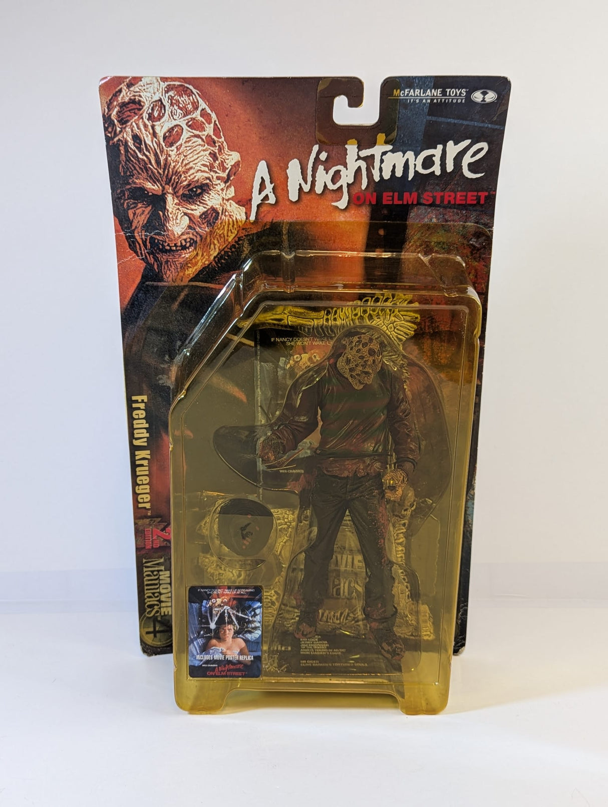 A Nightmare on Elm Street - Freddy Krueger - Movie Maniacs Action Figure (2nd Edition)