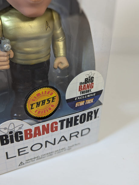 The Big Bang Theory - Leonard (Star Trek Chase) - Funko Wacky Wobbler Bobblehead Figure