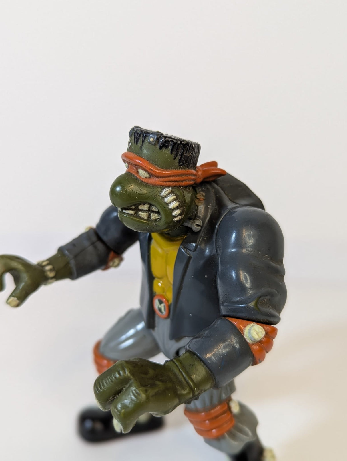 Teenage Mutant Ninja Turtles x Universal Monsters - Michelangelo as Frankenstein - Vintage 1993 Action Figure