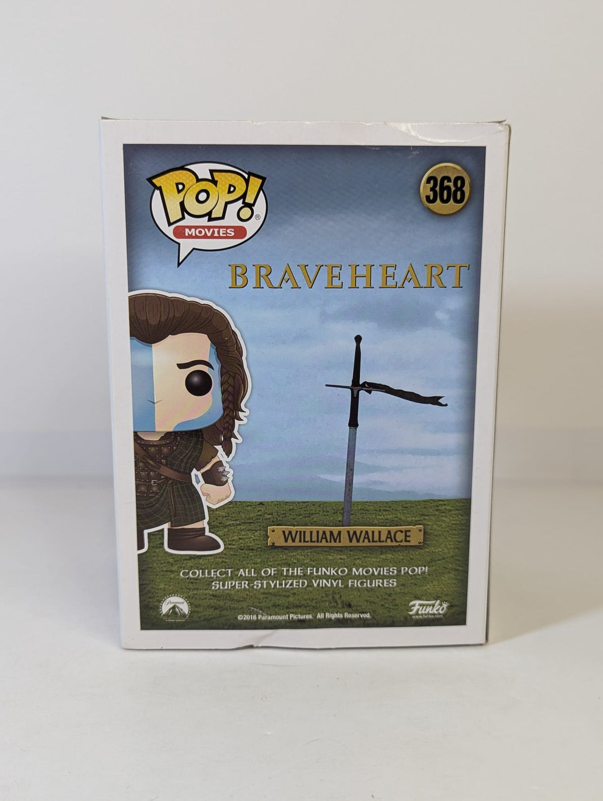 Braveheart William Wallace (Blood Splattered) Funko Pop! Vinyl Figure #368