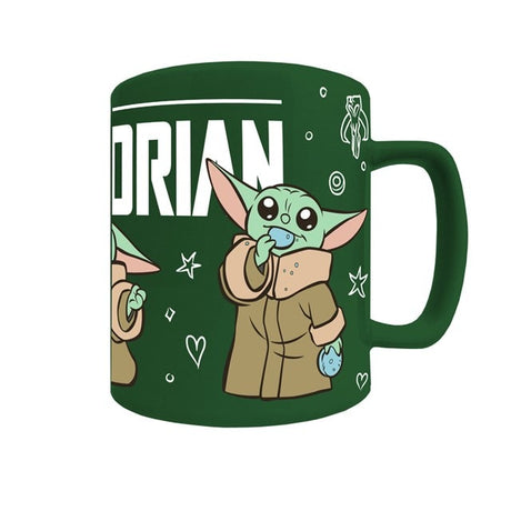 Star Wars The Mandalorian - Grogu Fuzzy Mug (With Removable Covering)