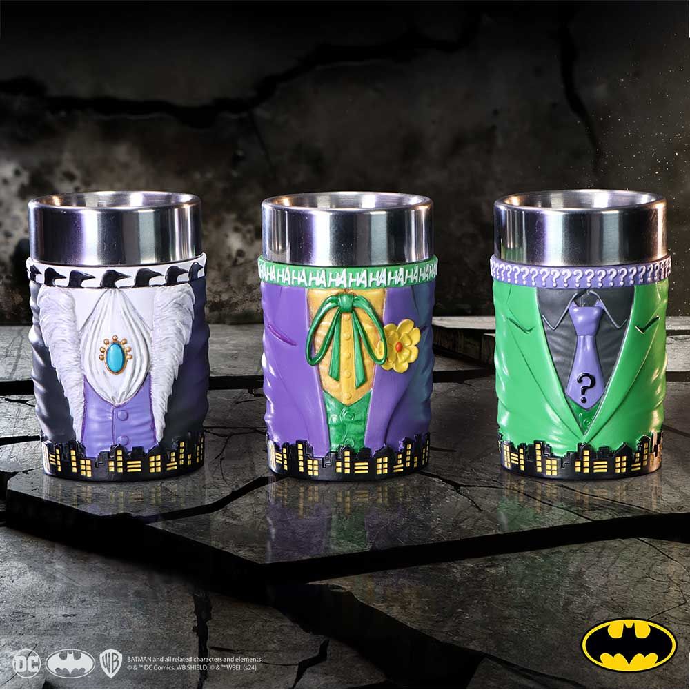 DC Comics Batman Super-Villain Collectible Mini Cup Set