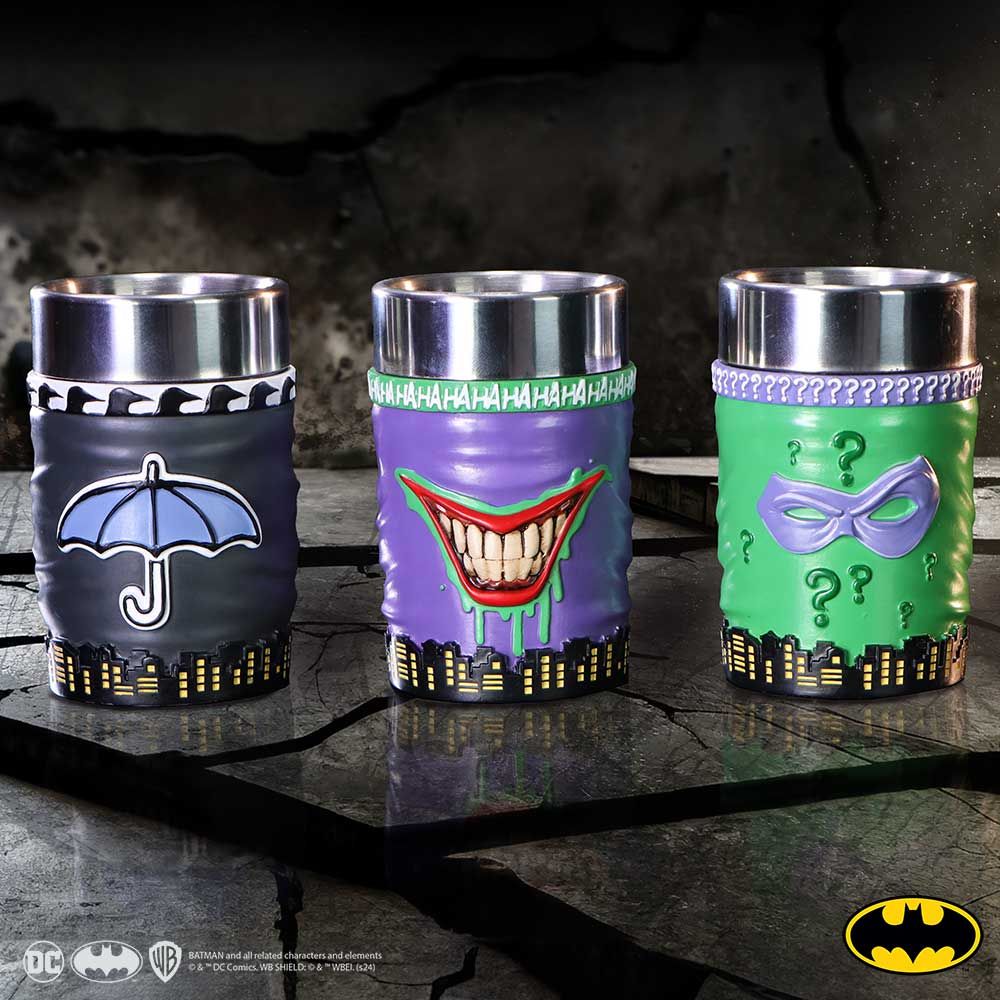 DC Comics Batman Super-Villain Collectible Mini Cup Set