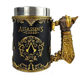 Assassin's Creed Through the Ages Black and Gold Tankard