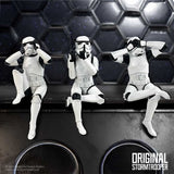 Original Stormtrooper Three Wise Sitting Stormtroopers