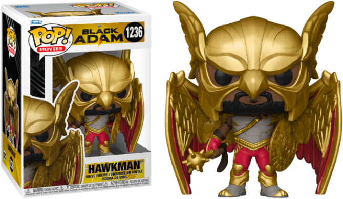 DC Comics Black Adam Hawkman Funko Pop! Vinyl Figure #1236