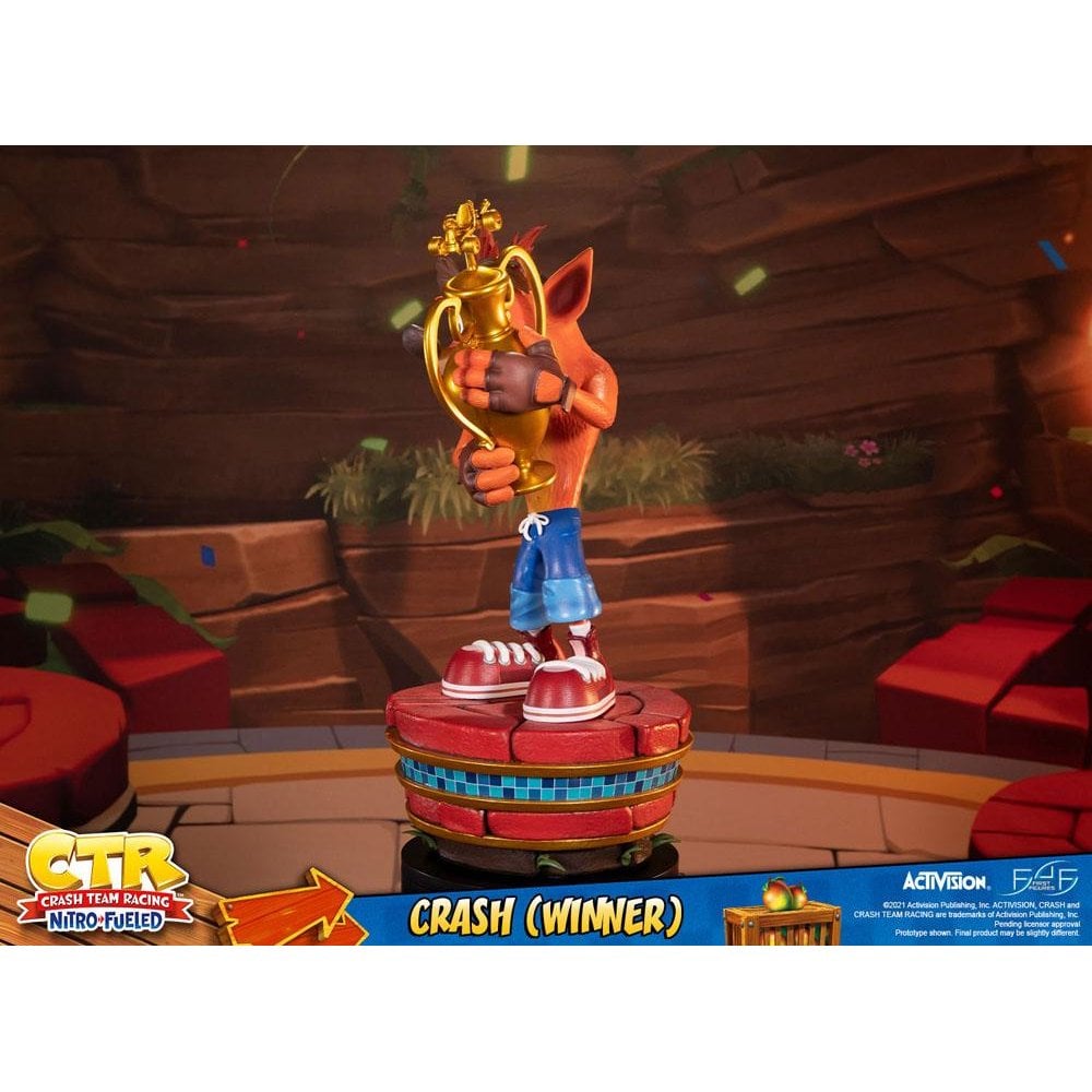 Crash Team Racing Nitro-Fueled Winner Crash Statue