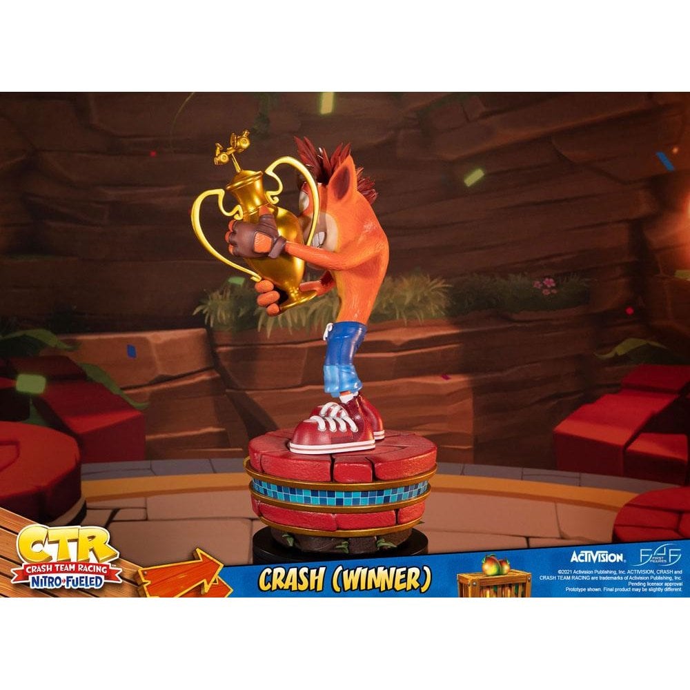 Crash Team Racing Nitro-Fueled Winner Crash Statue