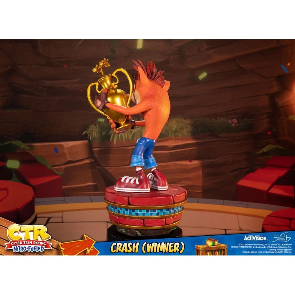 Crash Team Racing Nitro-Fueled Winner Crash Statue