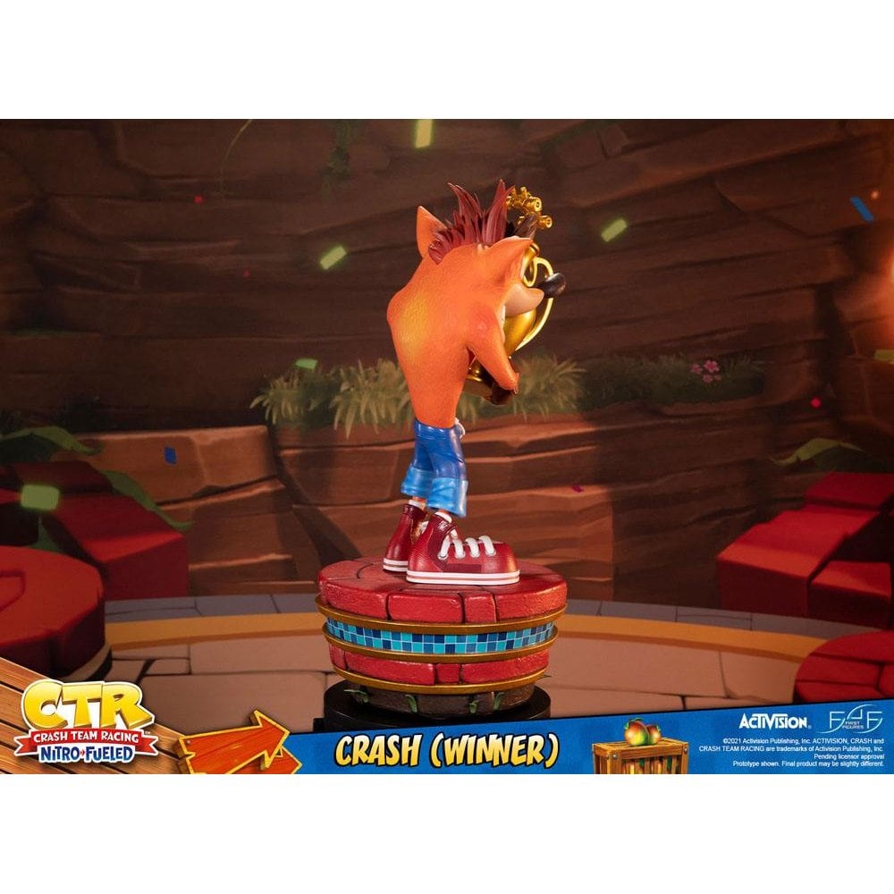 Crash Team Racing Nitro-Fueled Winner Crash Statue