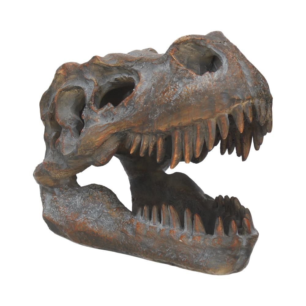 Freestanding Tyrannosaurus Rex Skull 16cm Figurine Ornament