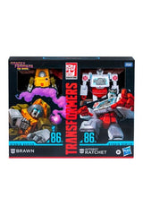 The Transformers: The Movie Studio Series Brawn & Autobot Ratchet 11 cm Deluxe Class Action Figure 2-Pack