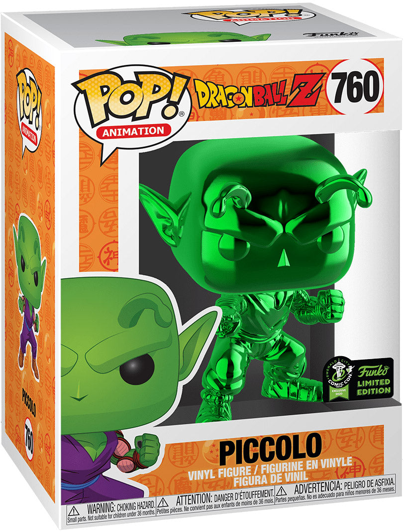 Dragon Ball Z Piccolo (Green Chrome) Funko Pop! Vinyl Figure #760