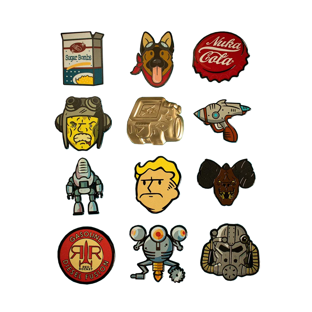 Fallout Mystery Pin Badge