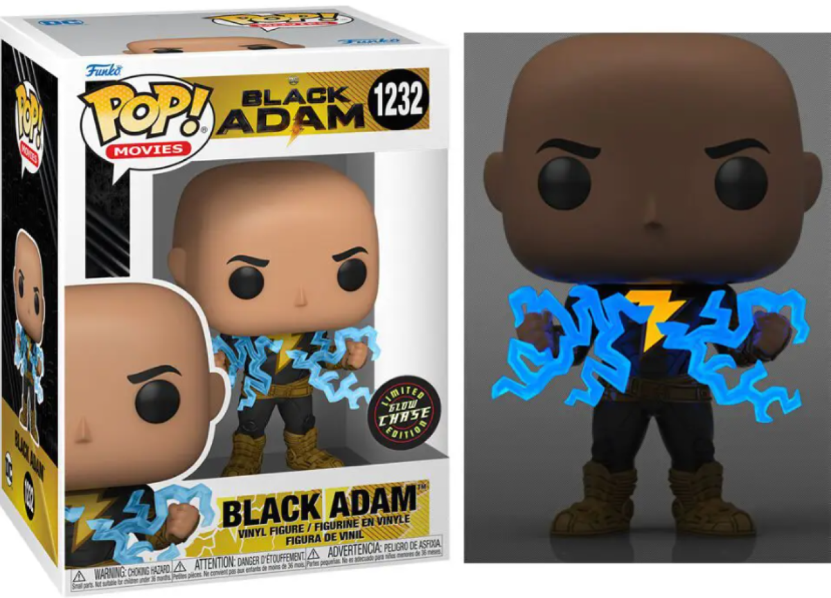 DC Comics Black Adam Black Adam (Glow in the Dark) (Chase) Funko Pop! Vinyl Figure #1232