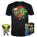 Marvel Wolverine VS Hulk Funko Pop! and T-shirt