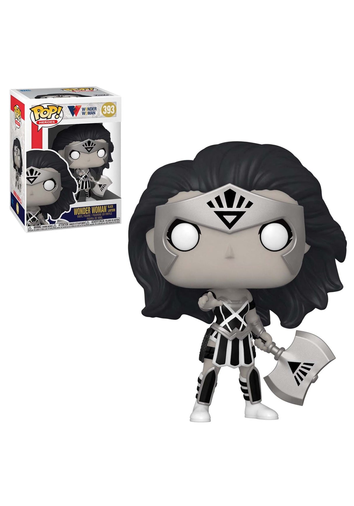 DC Comics - Wonder Woman (Black Lantern) (80th Anniversary) - Funko Pop! Vinyl Figure #393e