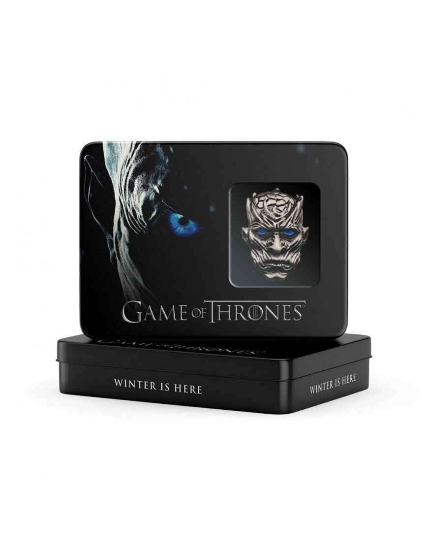 Game of Thrones: Night King 3D Pin Badge and Metal Plaque