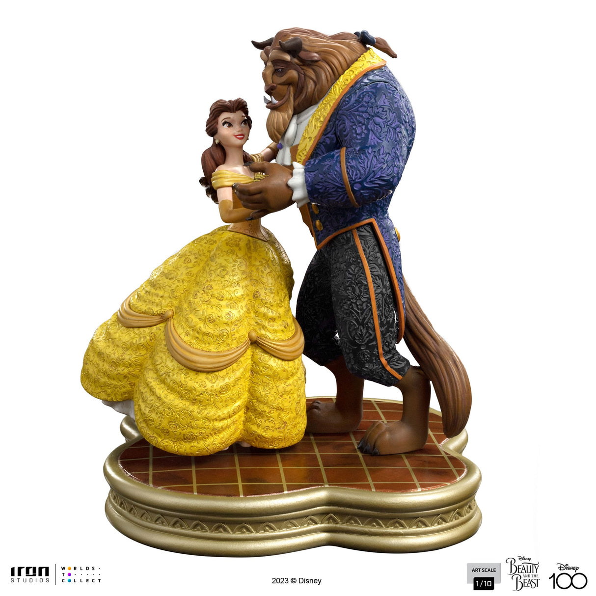 Disney Art Beauty and the Beast 1/10 Scale Statue