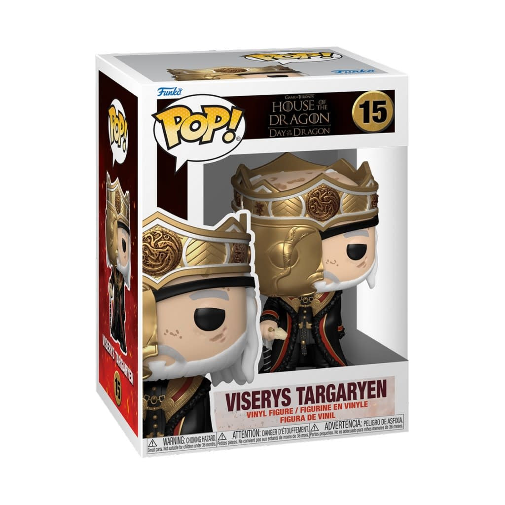 House of the Dragon S2 Masked Viserys Targaryen Funko Pop Vinyl Figure