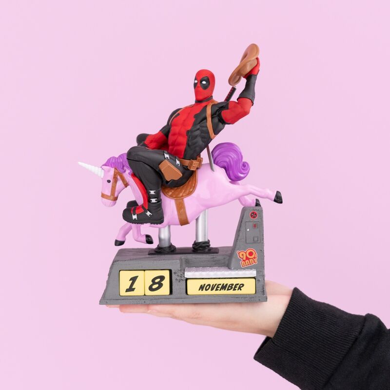 Marvel Deadpool 3D perpetual calendar