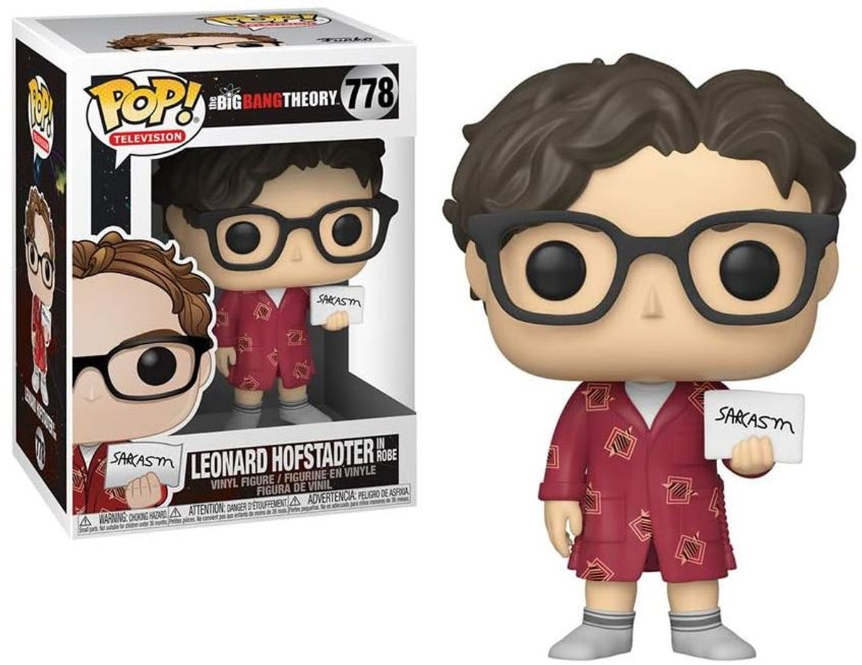 The Big Bang Theory Pop Leonard Hofstadter in Robe Pop! Vinyl #778