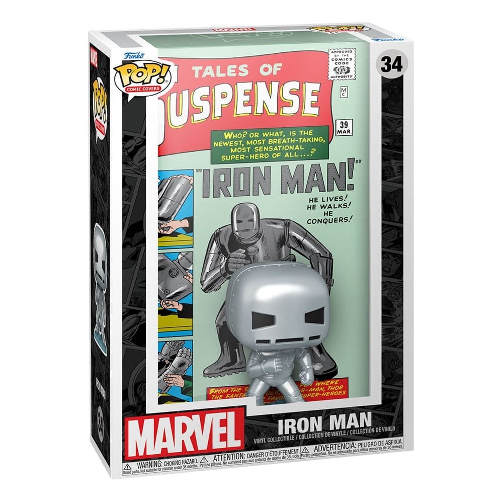 Marvel Tales of Suspense Iron Man Comic Cover Funko Pop!