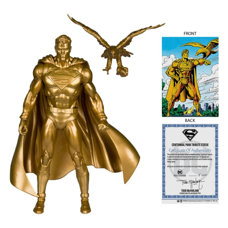 DC Comics Superman Centennial Park Tribute 18cm Statue